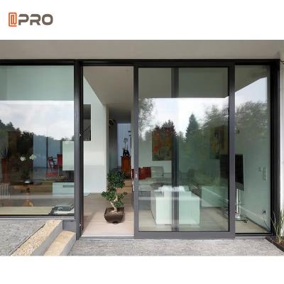 China Aluminium Sliding Glass Doors with Shop Drawing Approval for Production Standard for sale