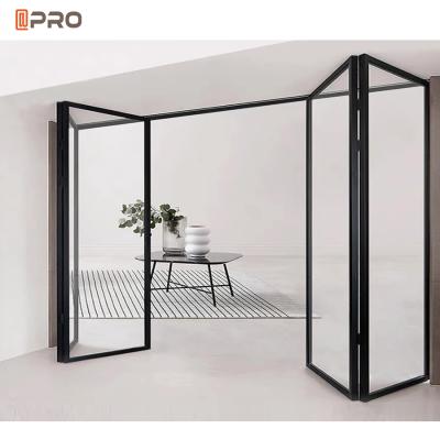 China Modern Customizable Aluminum Folding Door With EPDM Gasket for sale