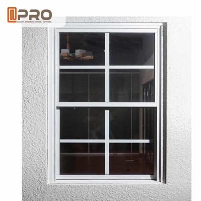 China Aluminum Double Hung Windows , Sliding Sash Windows Customized Grills for sale