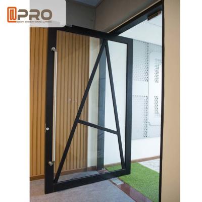 China Impact Resistant Pivot Swing Door , Modern Aluminium Pivot Front Doors front door pivot door aluminum pivot front door for sale