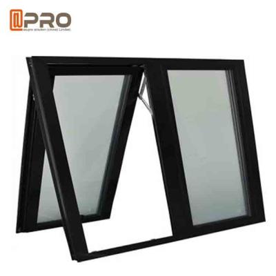 Cina Tenda di alluminio Windows di colore nero con l'argano a catena e chiavi per la finestra di vetro della tenda della finestra della tenda del bagno in vendita