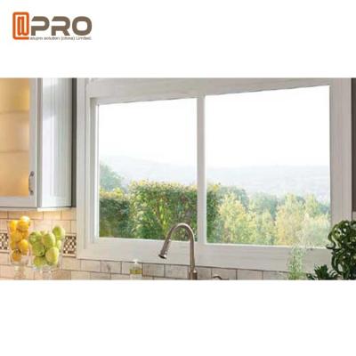 China Casa moderna Windows, triple interior de aluminio del capítulo de aluminio de la ventana de desplazamiento de la ventana de cristal del grueso de 5 de + 9 + de 5m m en venta