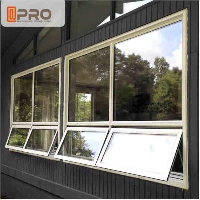 China Toldos ahorros de energía de la ventana de aluminio de Windows del toldo de aluminio estándar de la protuberancia de Australia para la ventana que aterroriza casera en venta