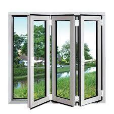 China Horizontal Crank Out Windows With Folding Cranks For Casement Double bi-folding windows for aluminum bi folding patio for sale