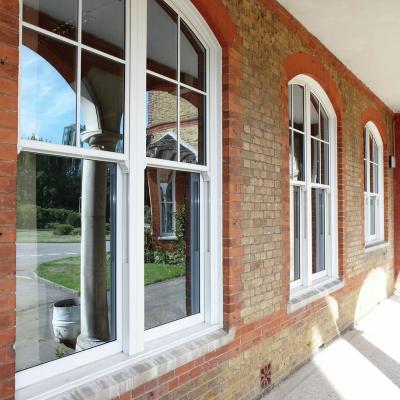 Chine Hung Aluminum Sash Windows de glaçage double ou simple/ouverture verticale Windows à vendre