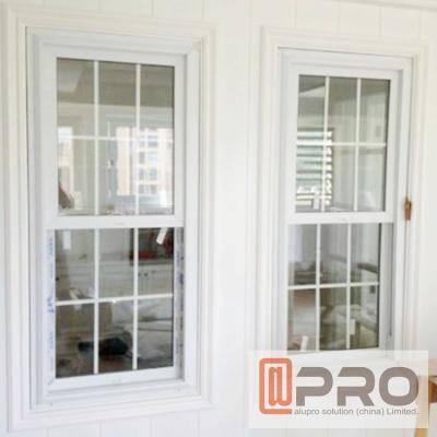 Chine La poudre a enduit l'impact simple Windows français d'ouragan de Hung Window Custom Lift Up à vendre