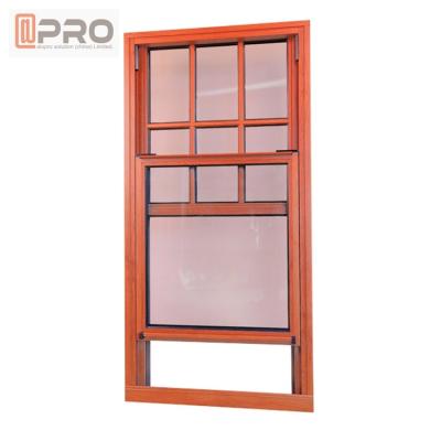 China De encargo levante para arriba el impacto Windows francés/top tamaño pequeño Hung Up Down Sliding Window del huracán en venta