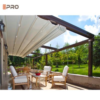 China Aluminio moderno del estilo del toldo retractable europeo de la pérgola en venta