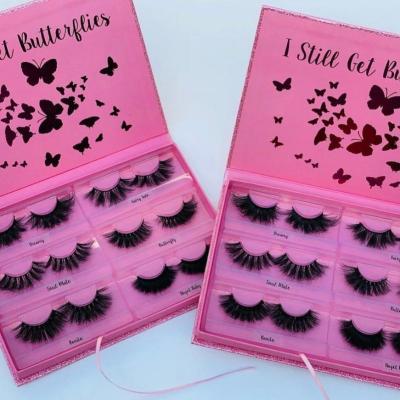 China Hot Selling Super Curl Good Quality 25mm 3D Siberian Dramatic Mink Eyelashes Q 13-22mmV Real Lashes With Custom Box for sale