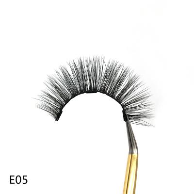 China New QUEENA Natural Magnetic Liquid Magnetic Fiber Eyeliner Five False GlueFree Lashes for sale