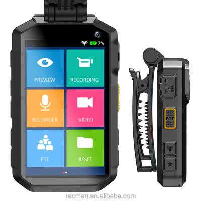 China OEM ODM 256GB Body Worn Camera 4G Build-in 8-core 64 bit 2.3ghz 16nm Police Enforcement Use HD 4K Video Recorder for sale