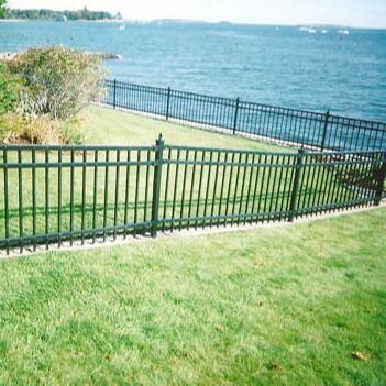 China Easily Assembled Decorate Custom Modern Metal Garden Fence Panels Metal Fencing for sale