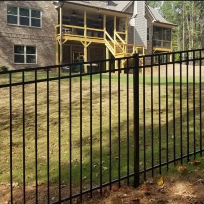 China Easily Assembled Decorative Aluminum Vertical Fence Panels Aluminum Garden Fence Easily Assembled For Garden for sale