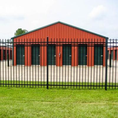 China New Design Cheap Metal Slat Aluminum Composite Fence Easily Assembled For Houses for sale