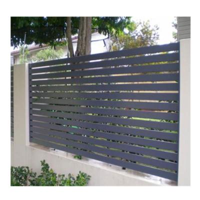 China Easily Assembled Custom Made Alcuminum CNC Garden Fence Panel Aluminum Privacy Fence for sale