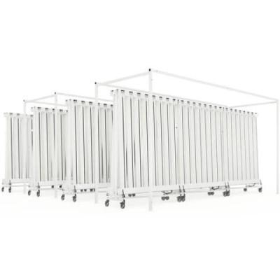 China ZipGrow Vertical Farm Hydroponic Growing System Double-sided Rack for sale