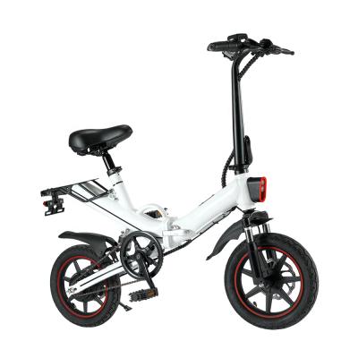 China US EU Warehouse Electric Folding Bike Folding Electric Bike Current Fast Shipping Tire 14