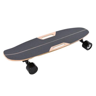 China Amazon Youth Hot Sale 4 Wheels Grip Skateboard Canada 8 Layers Maple 25km/h Remote Control Hot Electric Skateboard for sale