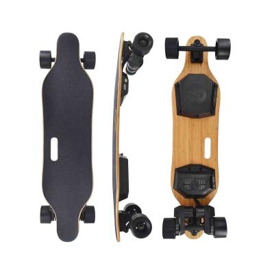 China Adult Electric Skateboard Supplier Double Belt Motor Electric Skateboard Longboard For Sale for sale