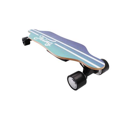 China Factory Customized Adult Electric Skateboard With Motor Hub Handle Mini Longboard 4000mAh 350w*2 Electric Skateboard Conversion Kit for sale