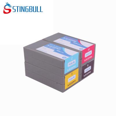 China Best price COMPATIBLE refillable ink cartridge SJIC22P c3520 for Epson ColorWorks C3500 C3510 C3520 color label printer for sale