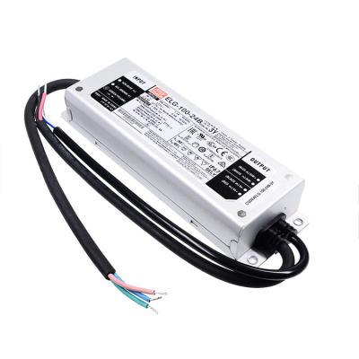 China MEDIUM WELL 100W Constant Voltage LED Waterproof Driver ELG-100 DC Output 24V/36V/42V/48V/54V ELG-100-36B-3Y Power Supply for sale