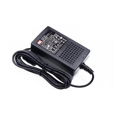 China Brand New Energy Efficiency LEVEL VI WELL AC/DC Power Supply GST25A24-P1J 25W 24V Power Adapter-External with good price for sale