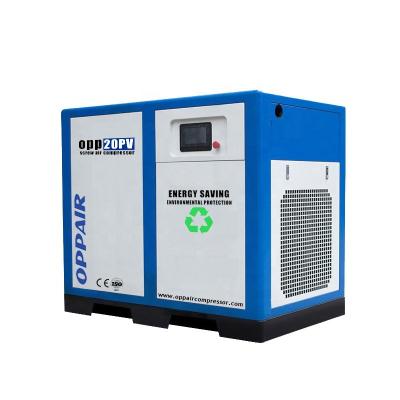 China Good Reputation Lubricated 11kw 15hp 12bar Compressor 500 Liter Compressor Rotary for sale