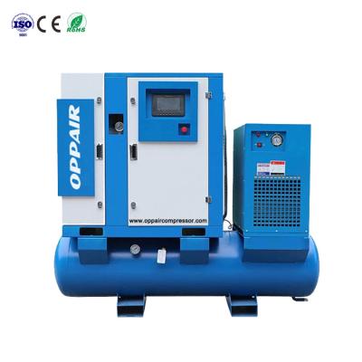 China Best Selling OIL-LESS in Brazil Guangzhou OPPAIR 75kw 55kw Screw Air Compressor with CE ISO9001 for sale