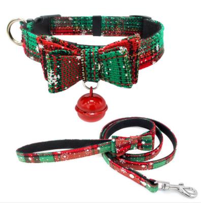 China Sustainable Dog Collar Bow Tie Dog Cat Collar With Metal Buckle For Pet Gifts for sale