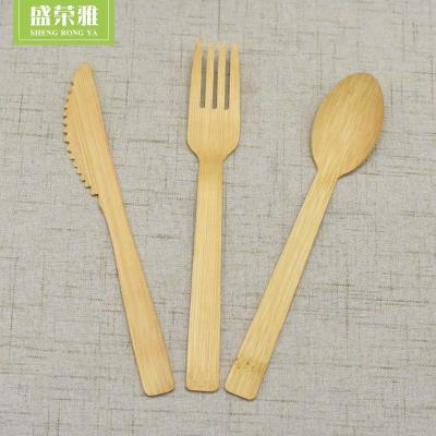 China Disposable Disposable Bamboo Knife Fork Spoon for sale