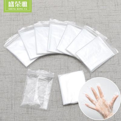 China For food disposable transparent gloves for food for sale