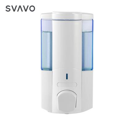 China Refillable Foam Soap Dispenser Wall Mounted Manual Soap Dispenser For Bathroom Use V-5101 for sale