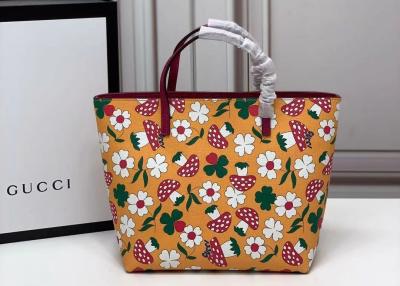 China Teste padrão de compra dos cogumelos de Tommy Hilfiger 21cm Tote Handbag With Flowers And à venda