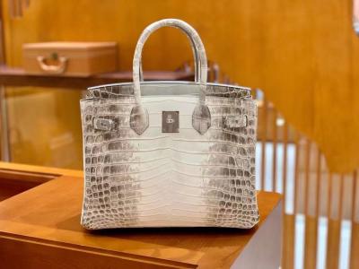 China Couro amigável de Eco que alinha o saco Himalaia de Birkin do crocodilo de 30cm para mulheres à venda