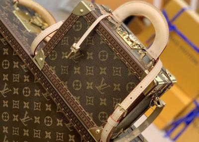 China Die handtaschen-Schmuck Frauen LV Valisette Tresor Luxus, derlänge des Kasten-22.5cm enthält zu verkaufen