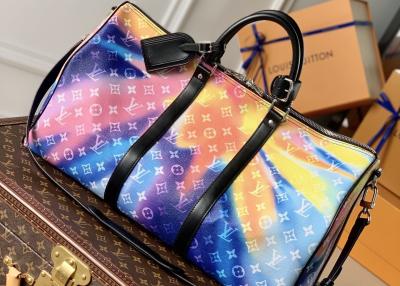 China As mulheres da impressão do monograma viajam a bolsa M45758 LV Keepall Bandouliere 50 à venda