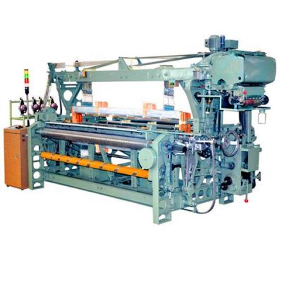 China Small Kinds Cloth Textile Machinery Simple Rapier Weaving Loom Weaving Narrow Cloth for sale