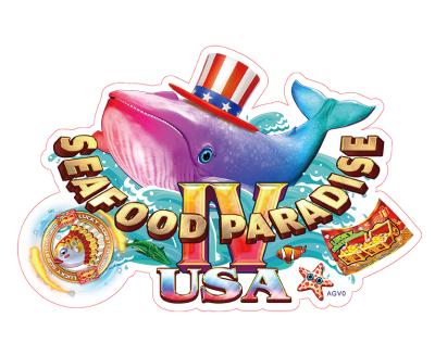 China Paradise IV Indoor Game Seafood Vgame Amusement Park Fish Arcade Game Machine For Sale for sale