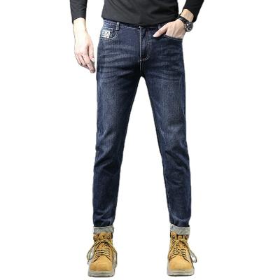 China Wholesale Men's Regular Slim Straight Men's Stretch Trend Soft Denim Long Pants QUICK DRY Pants for sale