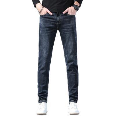 China QUICK DRY men's pants still wholesale embroidery flexible three-dimensional soft straight stretch jeans men for sale