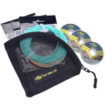 China Fly Fishing Chef's Wallet Tippet Tapered Case Storage Fly Pocket for Freshwater Large Saltwater FT0204L for sale