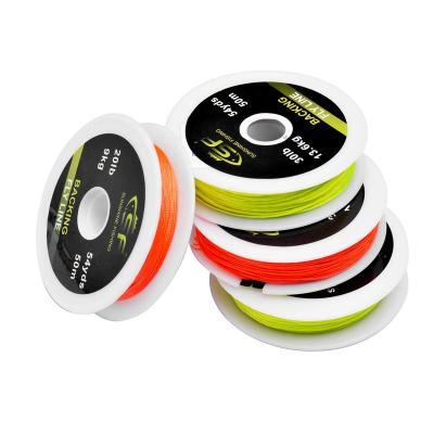 China Polyester Braided Fly Fishing Backing Line Trout Line 20LB/30 lbs 50m/54yds Backing Line for sale