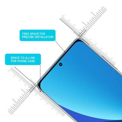 China High Quality Mobile Phone Glue Fingerprint Full Tempered Glass For Xiaomi 12 Pro/12X/12 Screen Protector for sale