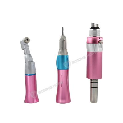 China Dental pink color dental handpiece regional low speed colorful dental handpiece micro motor handpiece for sale