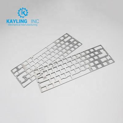 China OEM Aluminum Custom Anodized Aluminum CNC Chassis Mechanical Keyboard for sale