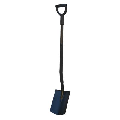 China Camping Shovel Hot Sale All Steel Ergonomic Handle Shovel For Durable Using D Handle Steel Shovel for sale