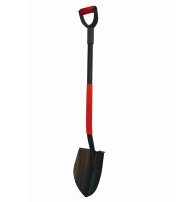 China Agriculture shovel durable steel shovel with handle for digging and digging for sale