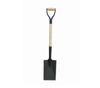 China Camping Shovel Cultivating Tools Garden Shovel With Short Wooden Handle for sale