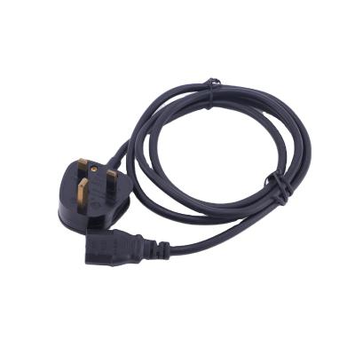 China Popular COMPUTER CE VDE Approved 250V 16A C13 Plug Extension Power Supply Cord Cable UK for sale